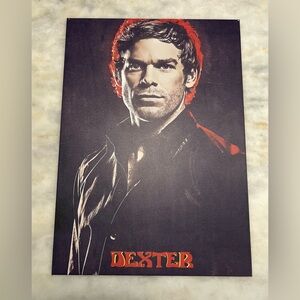 Dexter Tv Series Matte Metal Displate Poster 17.7” x 12.6”